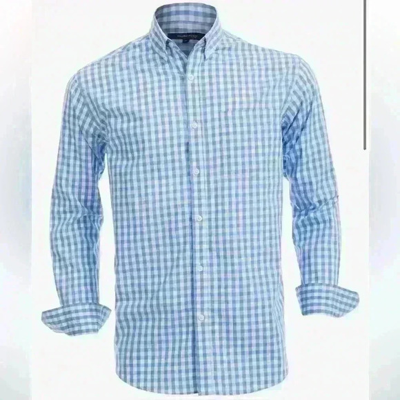 Casual Plaid Button Down fall winter outdoors preppy camping - Picture 1 of 6